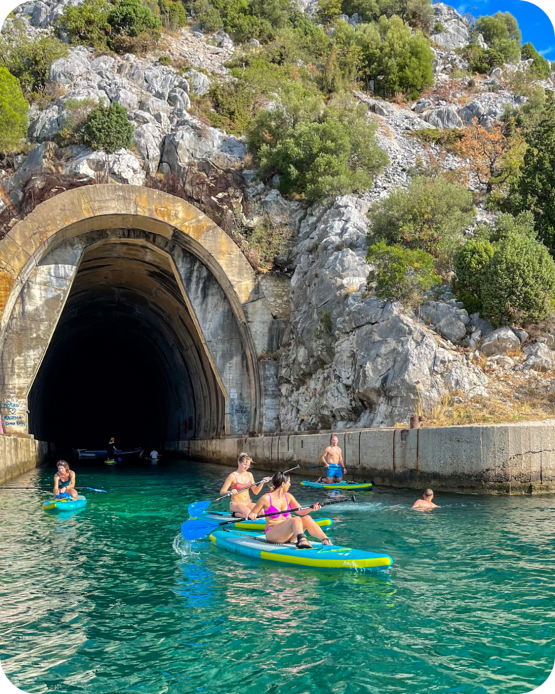 SUP piedzīvojums HORVĀTIJĀ