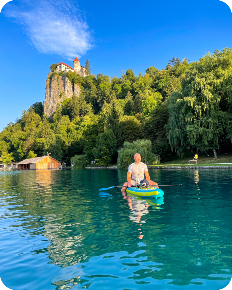 SUP piedzīvojums SLOVĒNIJĀ