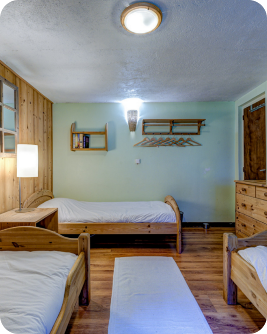 Chalet "Triple" istaba